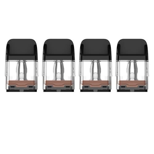 4 unids/paquete Vapo'resso XROS Pod Cartucho 0,4ohm 3 ml Relleno superior adecuado para el Kit Vaporizador XROS Pro XROS 4 XROS 4 MINI VAPE (0,4ohm 3 ml) - No Nicotine No Liquid