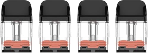 Vaporesso XROS Pods 0.4 Ohms 3ml 4pcs - Corex 2.0 - Cartucho depósito recargable desechable y resistencia para Vaporesso XROS PRO - XROS 4 - XROS 4 MINI - Sin Nicotina