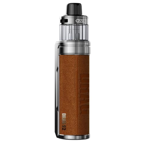 For VOOPOO Drag S2 Kit 60W Vape with 2500mAh Battery 5ML PnP X Pod Cartridge Fit PnP X Coil Electronic Cigarette Vaporizer NO Nicotine (Retro)
