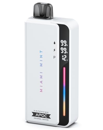 Vapers sin Nicotina con Pantalla LED, 10000