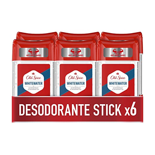 Old Spice Whitewater Gel Antitranspirante Y Desodorante 70 ml x6
