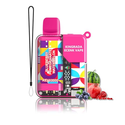 Vaper Recargable Sin Nicotina, 10000 Cigarrillo Electrónico Pod Kit Vaporizer 980mAh, Vape Recargable Kit E Cigarette, Vaporizador, Vaper