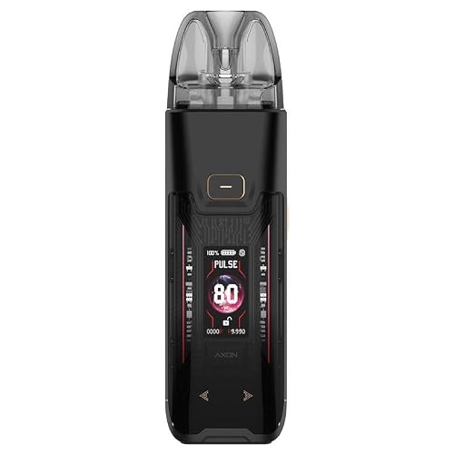 Vaporesso | Luxe XR Max 2 Kit de vapeo | 3200 mah | 80W | Vaper recargable compatible con resistencias GTX single y dual | 2ml | Vaper sin nicotina | Cigarrillo electronico sin liquido (Dark Black)
