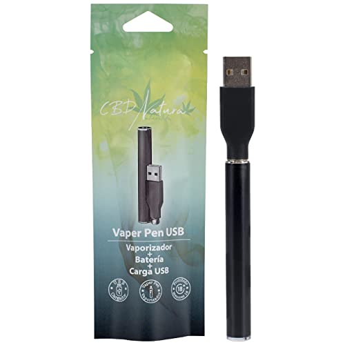Vapeador USB de CBDNATURA NATURELIFE. Kit completo con vaper pen para disfrutar de tus recargas de CBD o de sabores con o sin nicotina