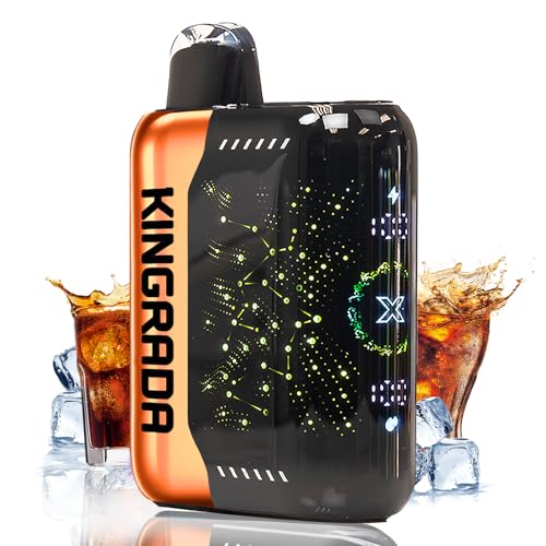 Vaper Sin Nicotina Recargable 20000 puf Cigarrillo Electrónico Pod Kit de inicio, Vape Pen Recargable Vaporizador de Tipo C, Pantalla de Visualización LED, Sin Líquido Sin Nicotina 2